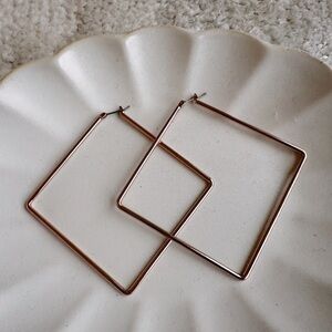 Uncommon James rose gold earrings